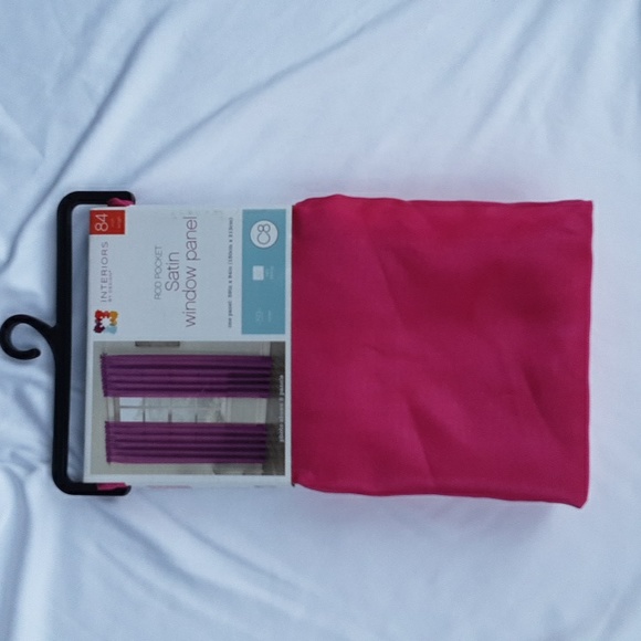 NWT Satin Window Panel - Picture 1 of 4